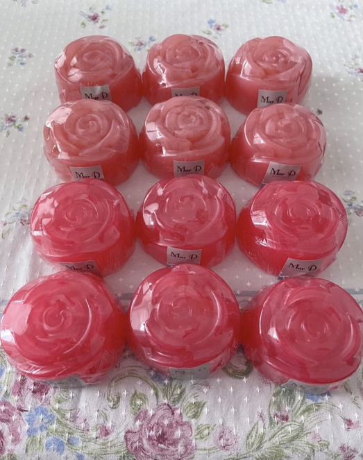 Rosas lisas y matizadas