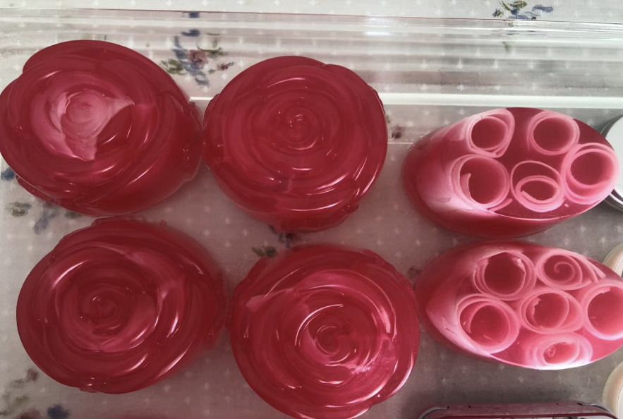 Rosas, rulos y ovalados